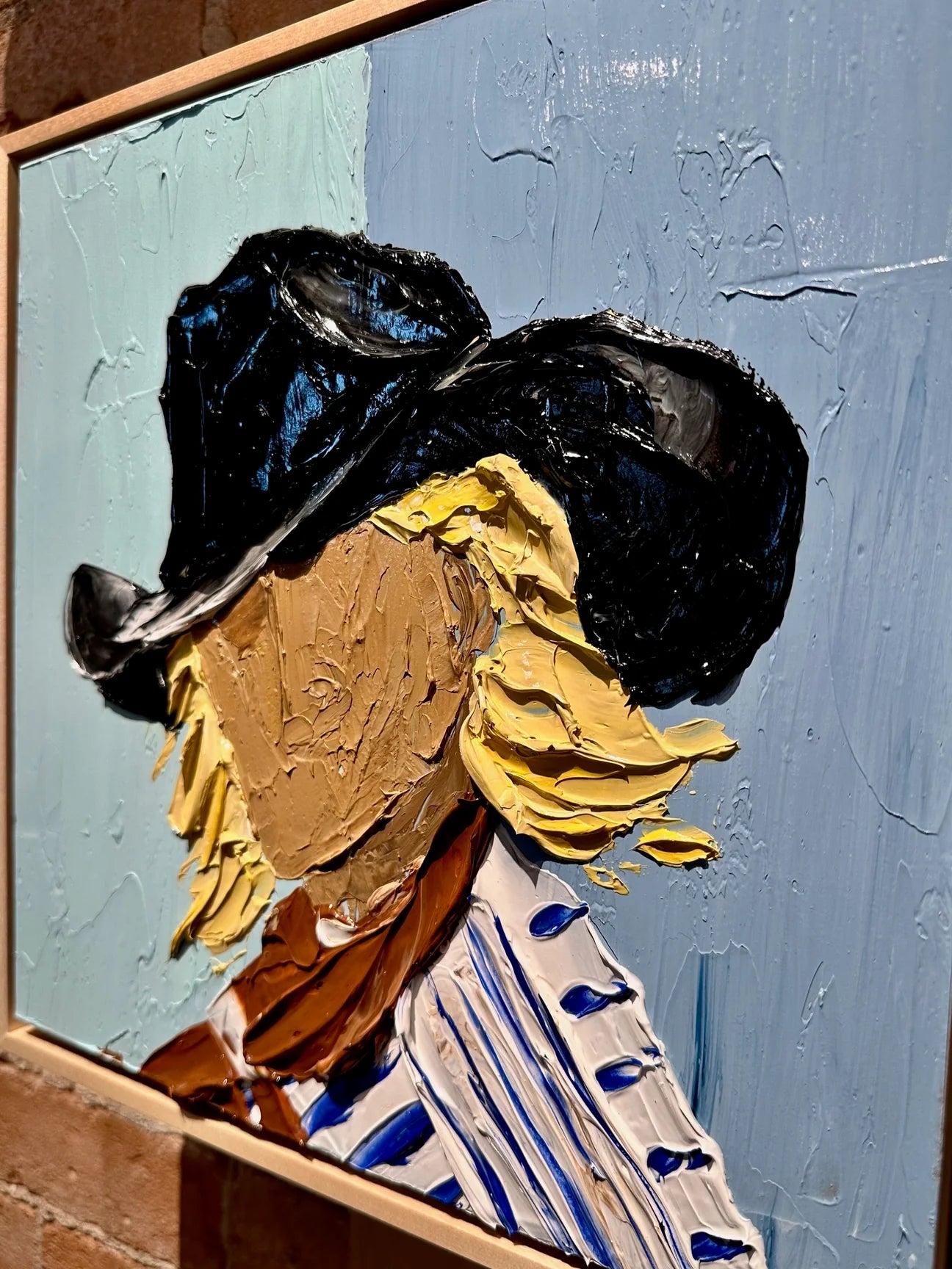 "COWGIRL UP: BOLD" - 12" x 12"