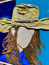 Load image into Gallery viewer, "COWGIRL UP: DETERMINED" - 12" x12"