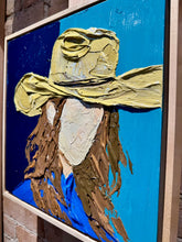 Load image into Gallery viewer, "COWGIRL UP: DETERMINED" - 12" x12"