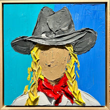 Load image into Gallery viewer, "COWGIRL UP: WISE" - 12" x 12"