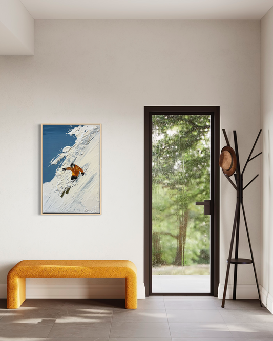 "LAST HURRAH, BIG SKY" - 36" x 24"