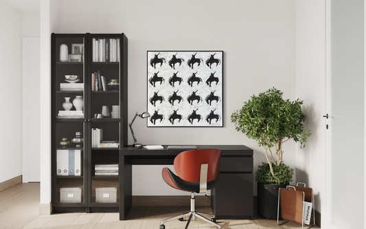 "ABUNDANCE: QUICKSILVER" - 36" x 36"