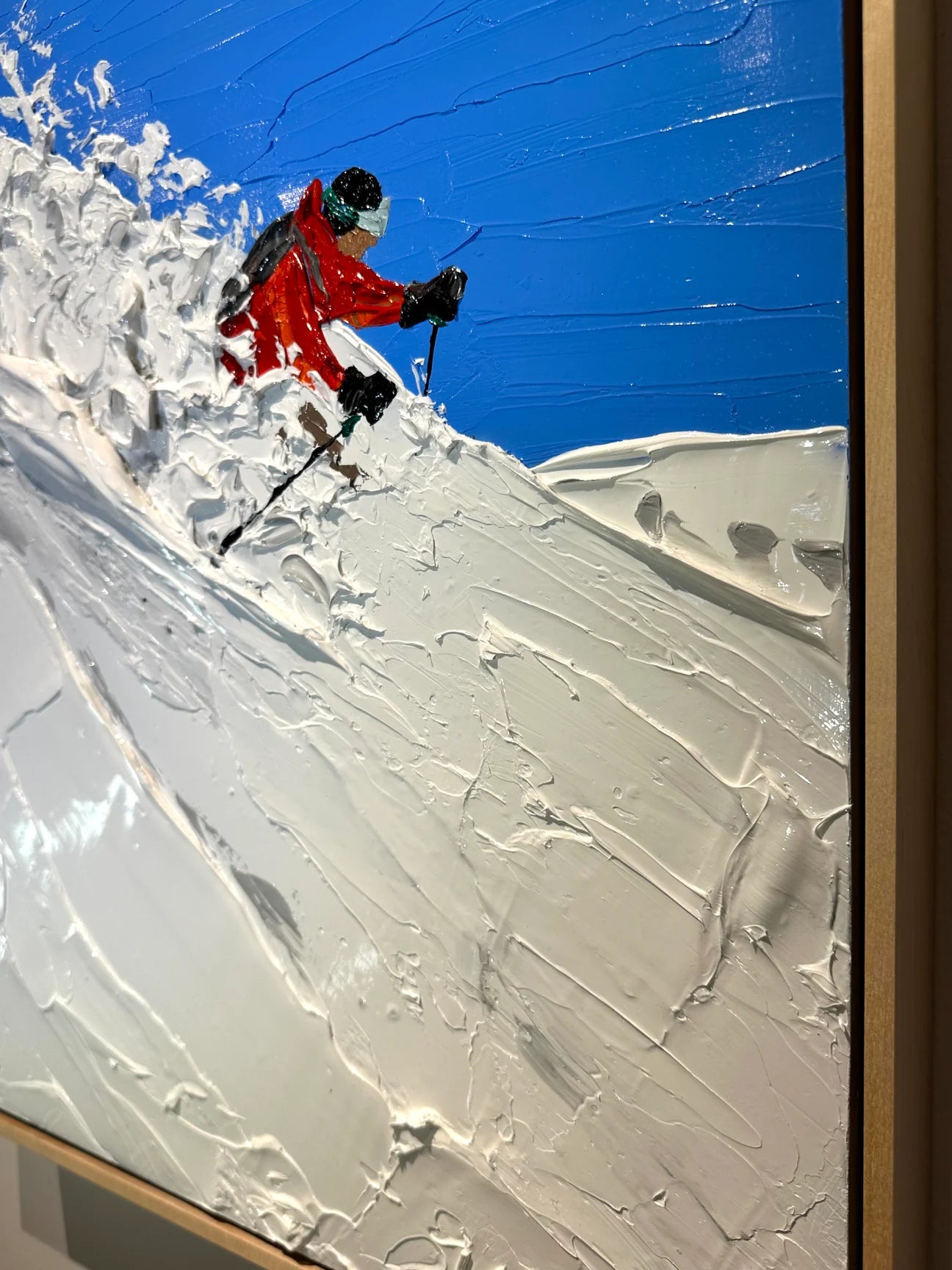 "THE FALL LINE" - 20" x 16"