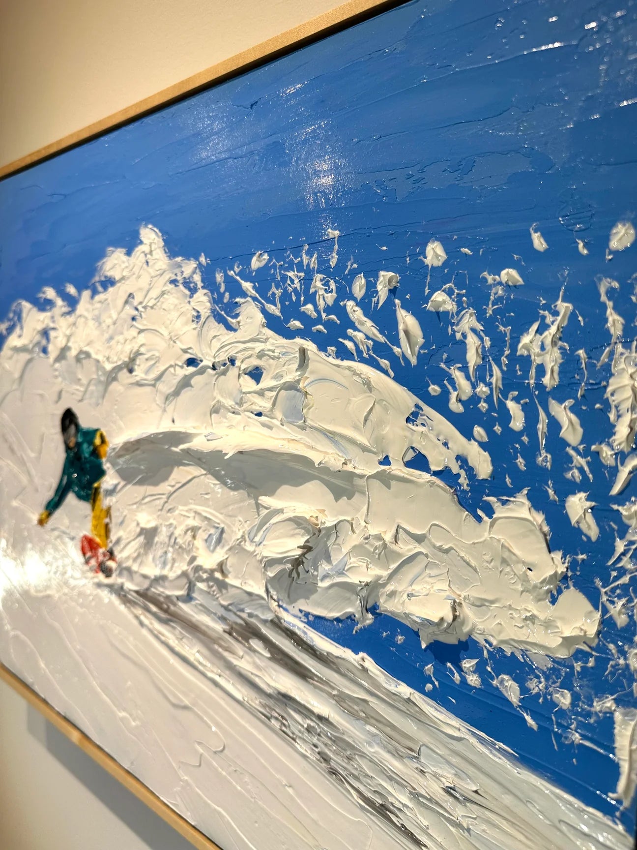 "GNAR GNAR POW POW" - 16" x 20"