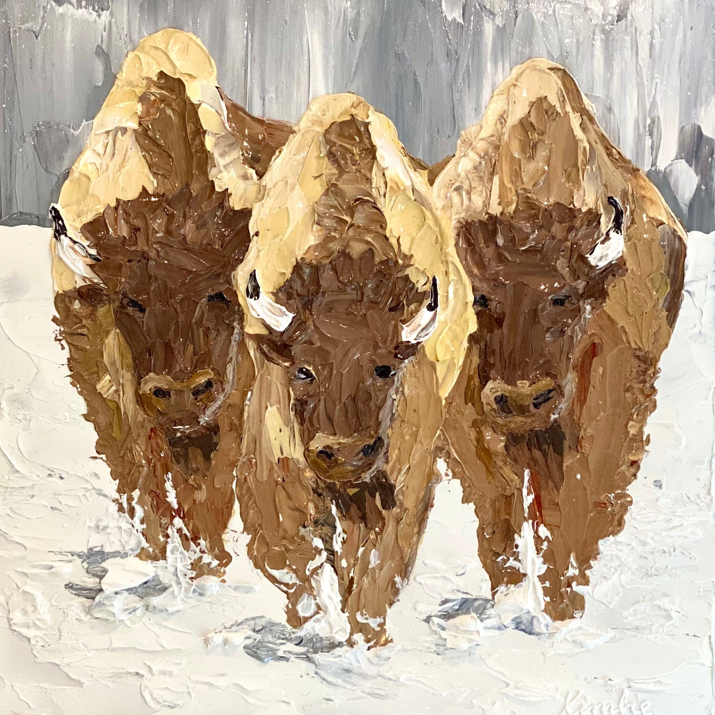 “WOMENS’ MARCH” 24”x24”