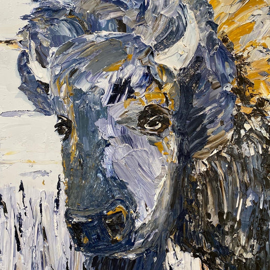 "ALONG FOR THE RIDE" - 36”X36”