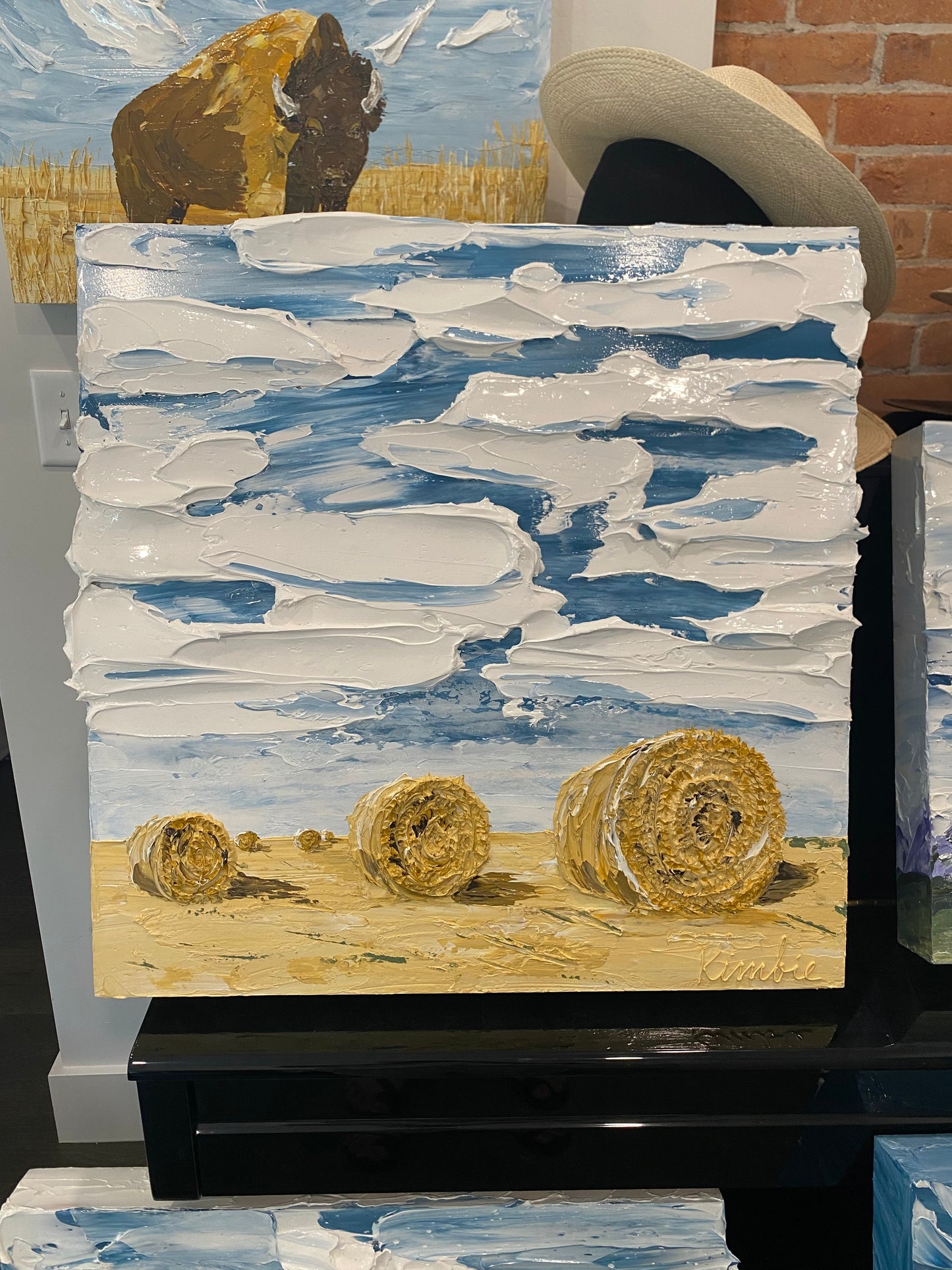 "POWER OF THREE" - 24"x24"