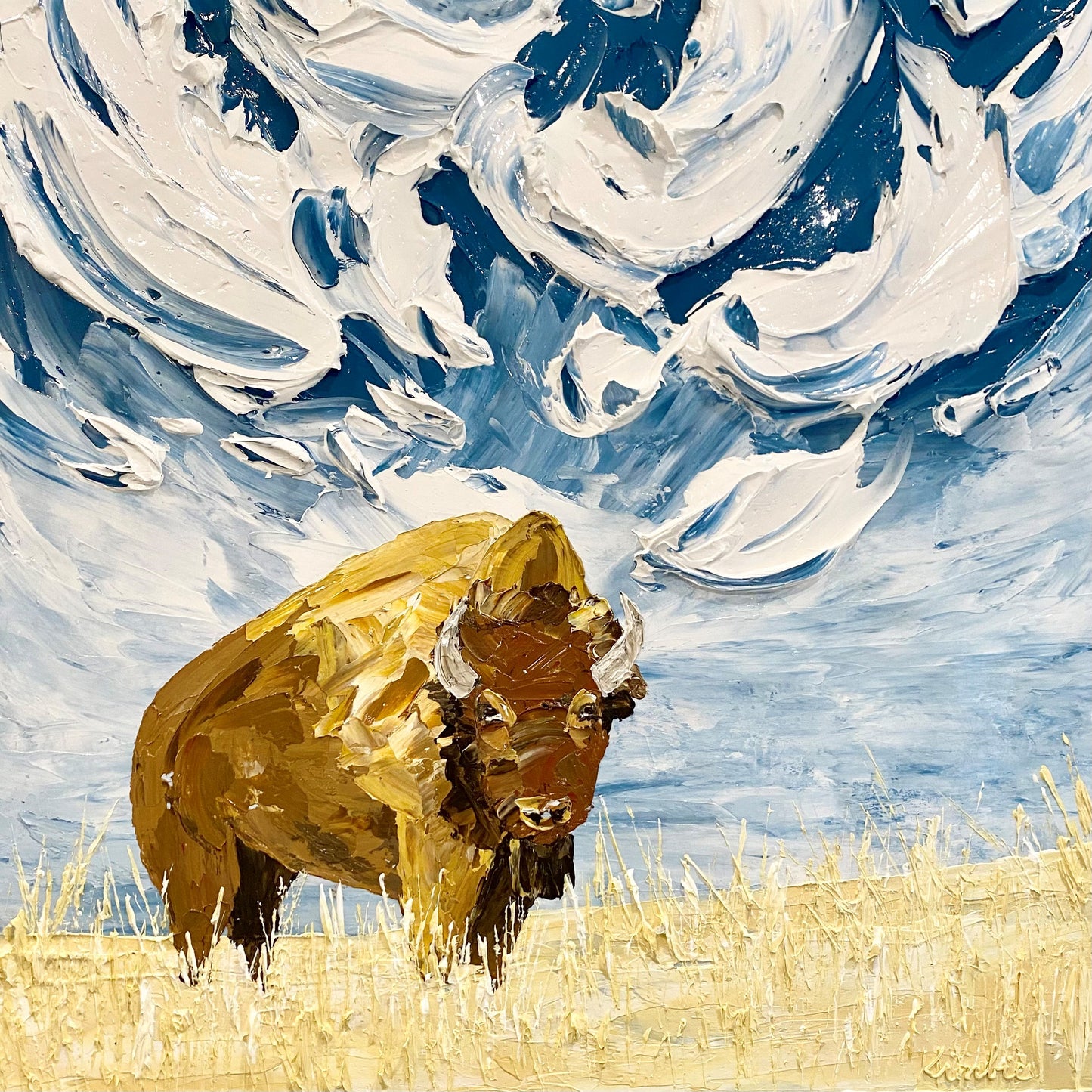 "STANDING STRONG" - 24"x24"