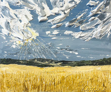 Load image into Gallery viewer, &quot;GOLDEN DAYS AHEAD&quot; - 20&quot; x 24&quot;
