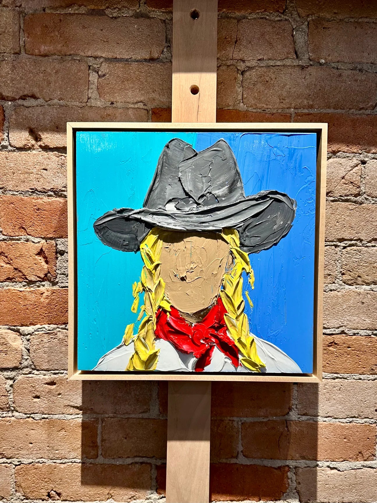 "COWGIRL UP: WISE" - 12" x 12"
