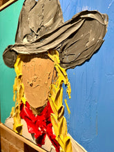 Load image into Gallery viewer, "COWGIRL UP: WISE" - 12" x 12"
