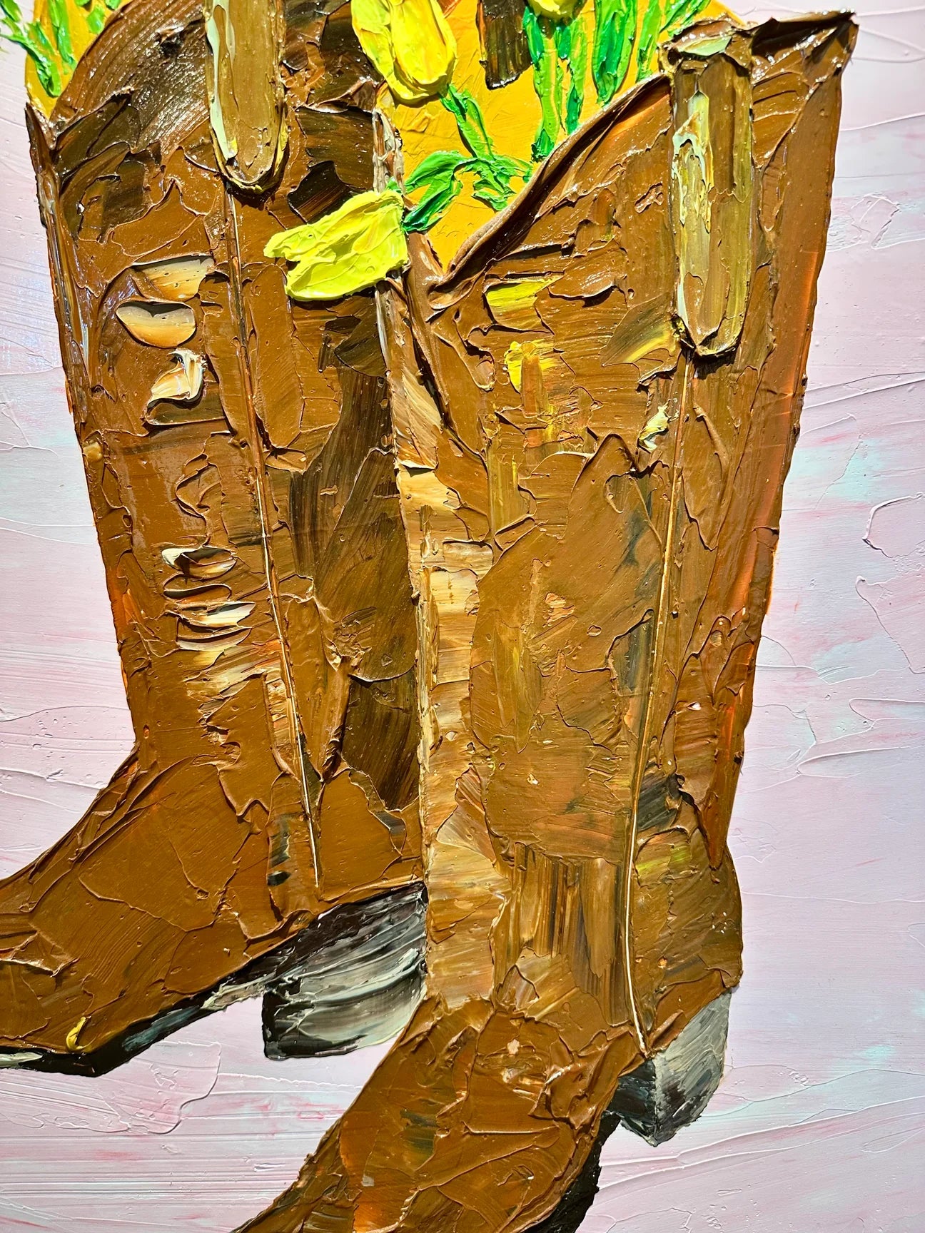 "I CAN BUY MYSELF FLOWERS" - 40" x 30"