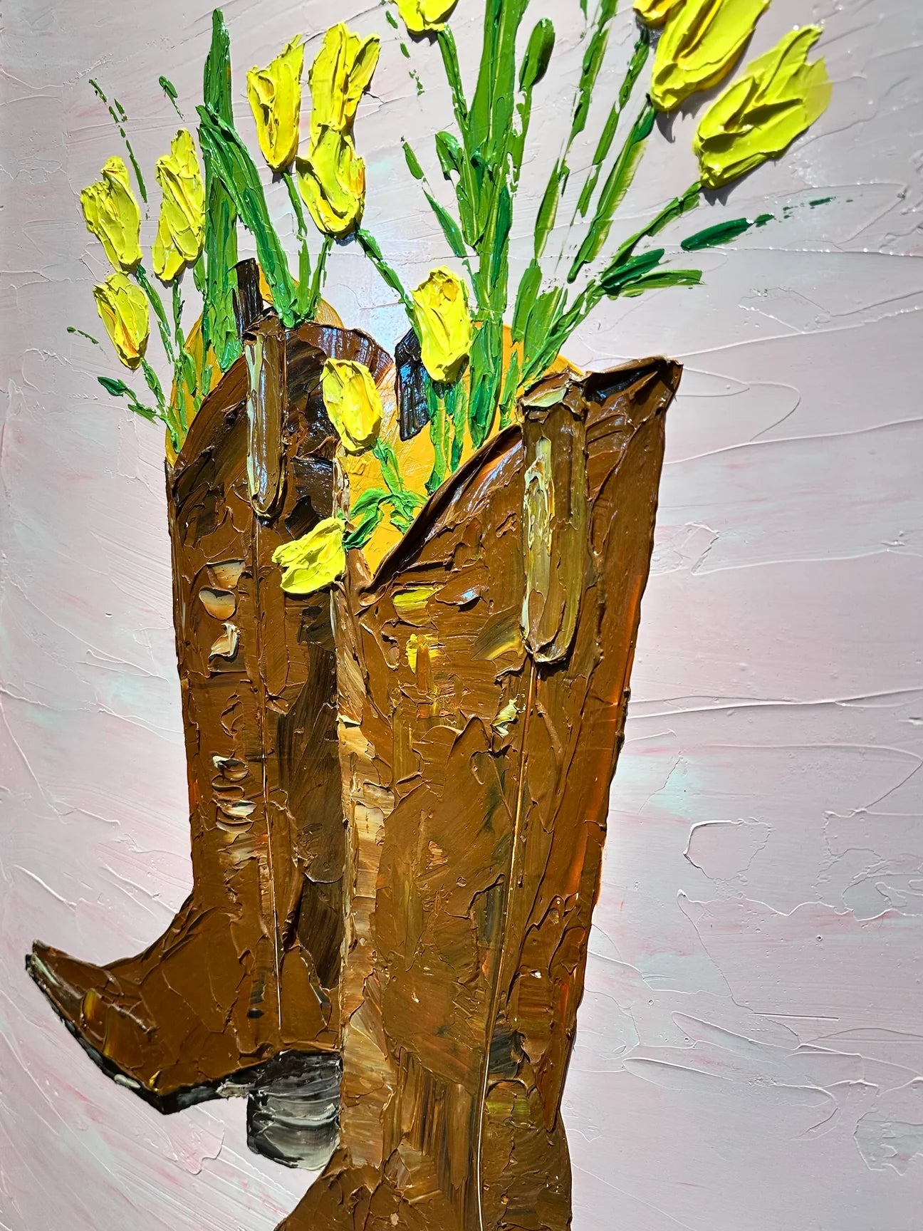 "I CAN BUY MYSELF FLOWERS" - 40" x 30"