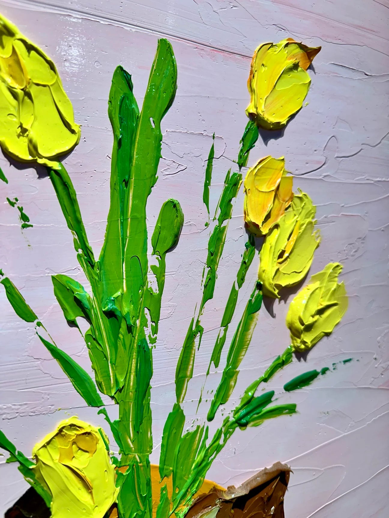 "I CAN BUY MYSELF FLOWERS" - 40" x 30"
