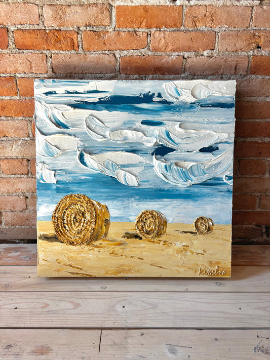 "HAY DAY" - 24" x 24"