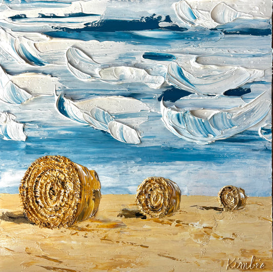 "HAY DAY" - 24" x 24"