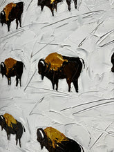 Load image into Gallery viewer, &quot;ABUNDANCE: STAY GOLD&quot; - 36&quot; x 36&quot;
