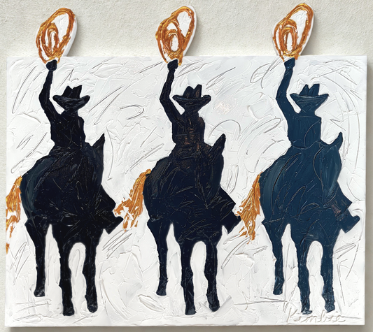 "GOLDEN LASSO RULE" - 30" x 40"