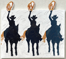 Load image into Gallery viewer, &quot;GOLDEN LASSO RULE&quot; - 30&quot; x 40&quot;
