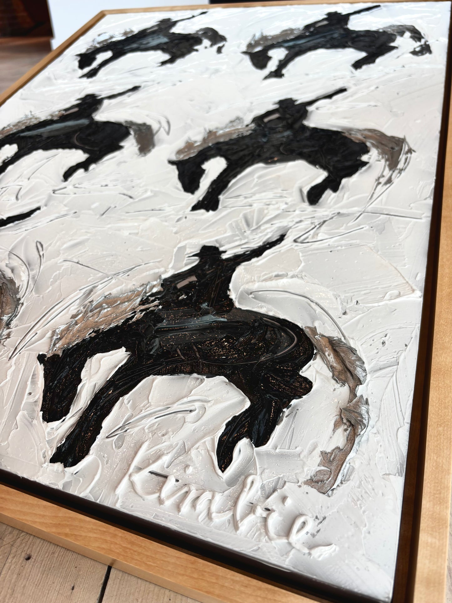 "ABUNDANCE: QUICKSILVER" - 24" x 18"