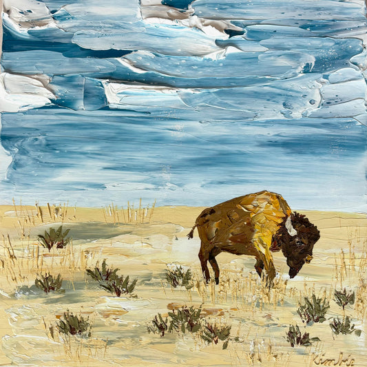 "STEADY AHEAD" - 24" x 24"