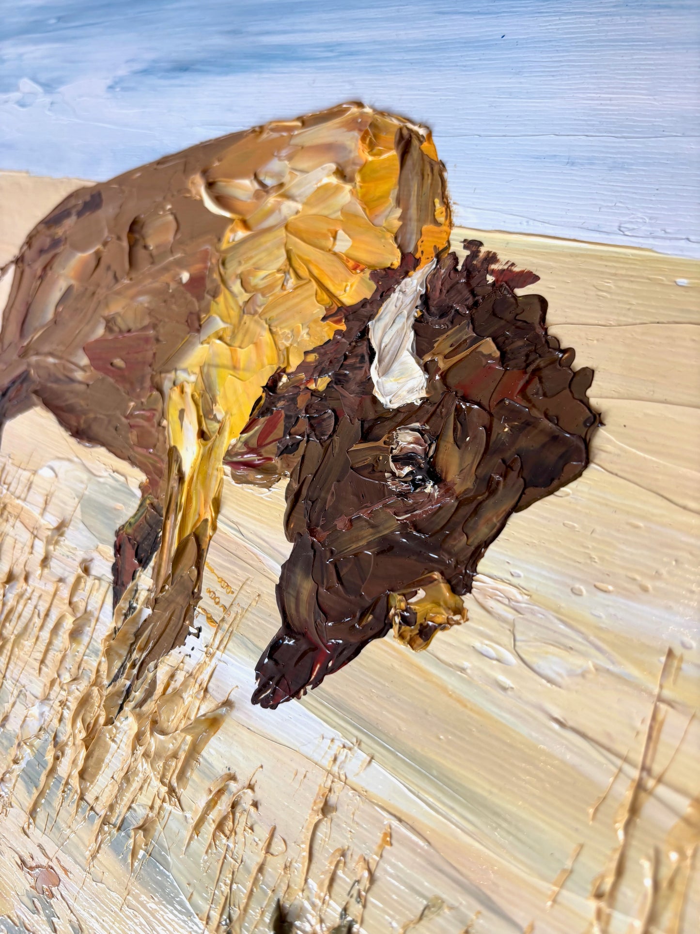 "STEADY AHEAD" - 24" x 24"