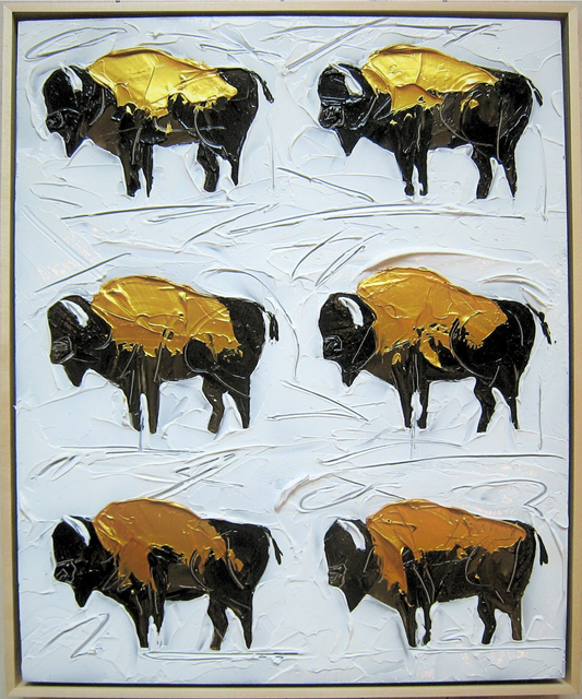 "ABUNDANCE: STAY GOLD" - 20" x 16"