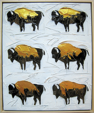 Load image into Gallery viewer, &quot;ABUNDANCE: STAY GOLD&quot; - 20&quot; x 16&quot;
