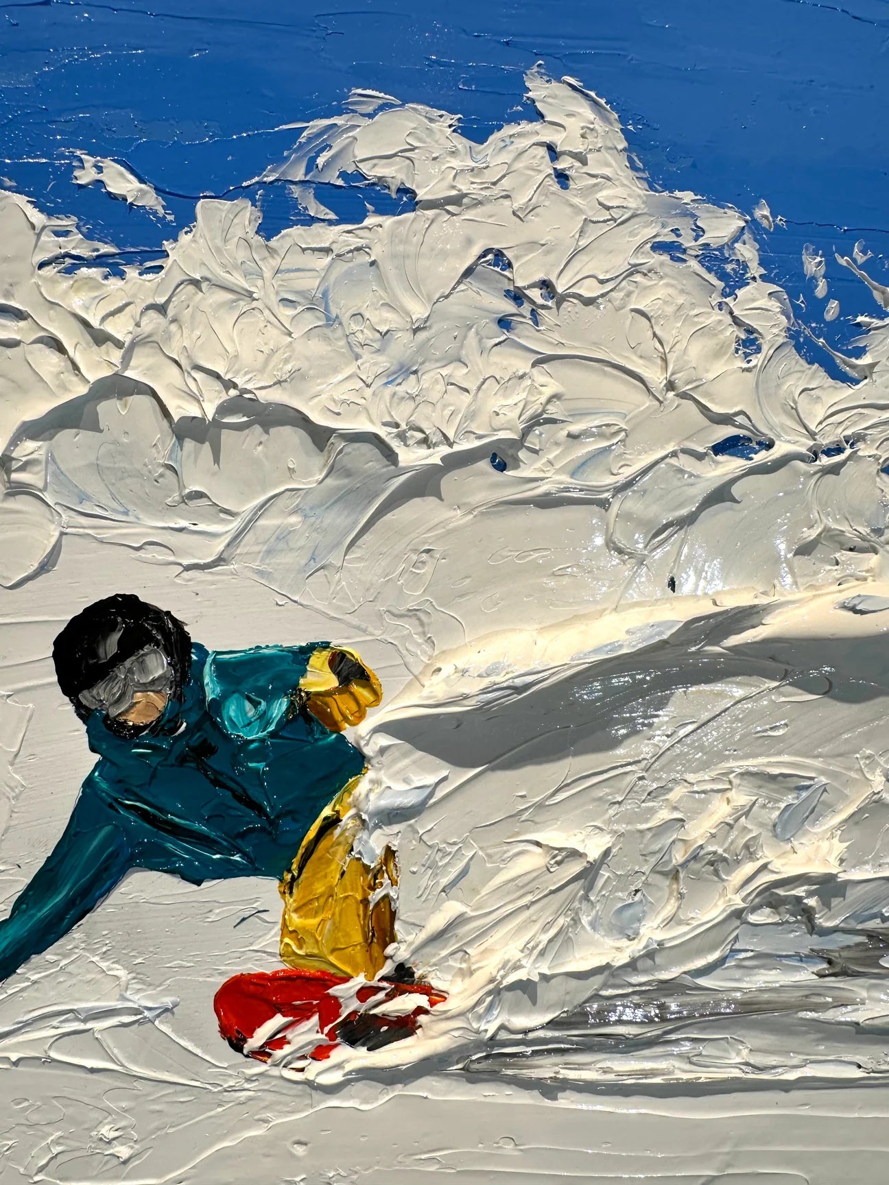 "GNAR GNAR POW POW" - 16" x 20"