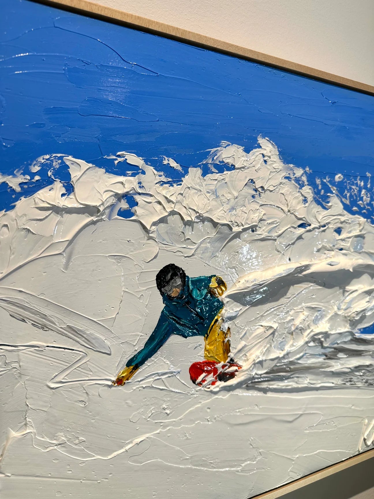 "GNAR GNAR POW POW" - 16" x 20"