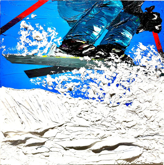 "SEND IT" - 24" x 24"