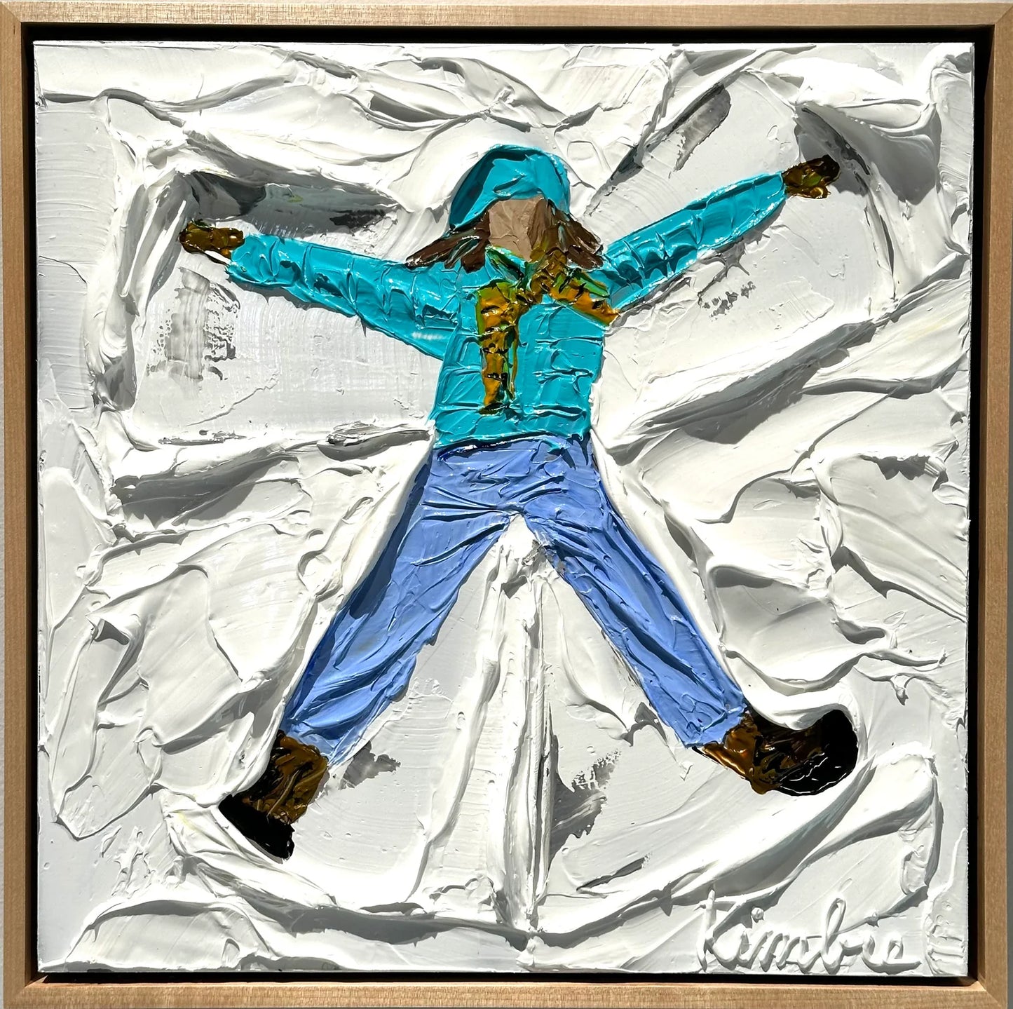 "MY ANGEL" - 11" x 11"