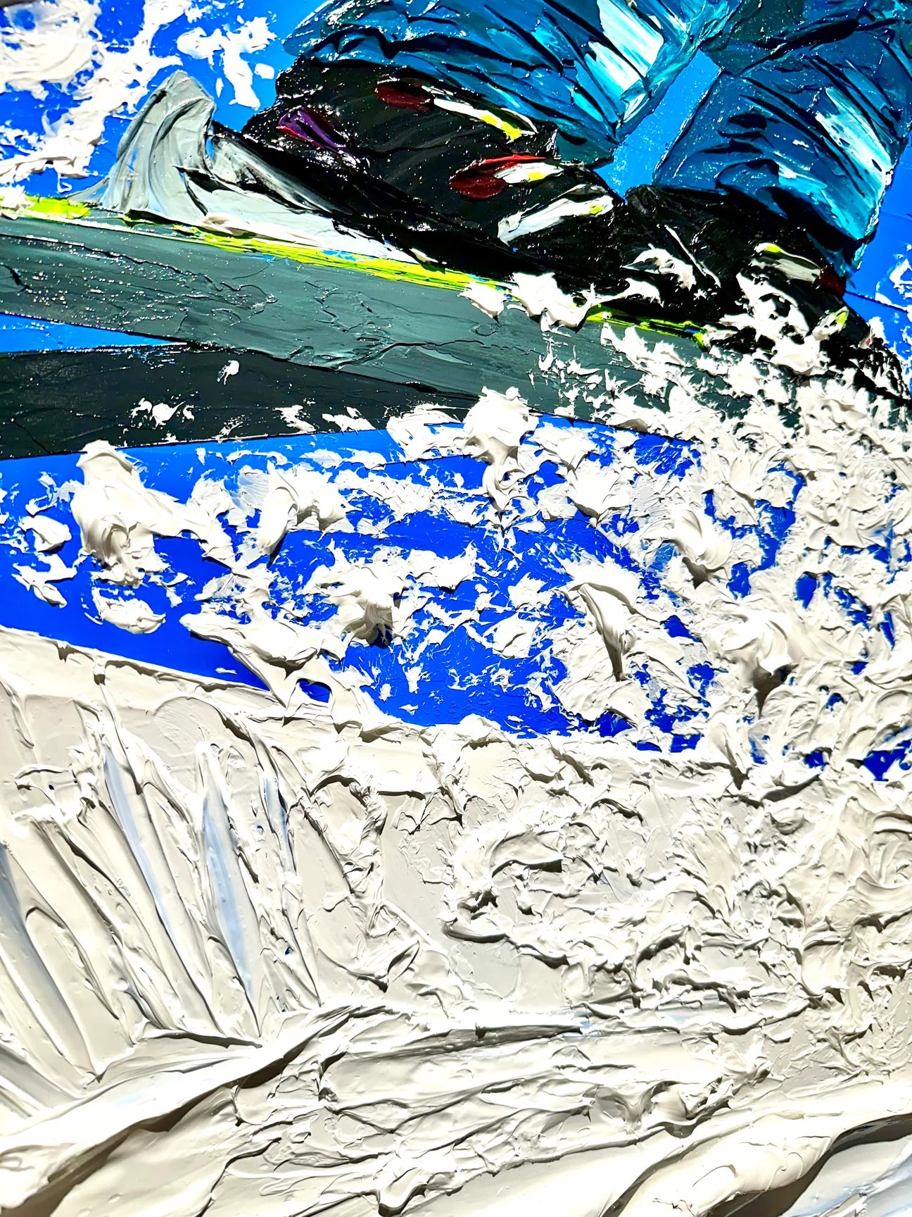 "SEND IT" - 24" x 24"