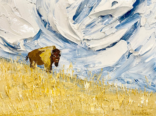 "AT THE TOP" - 18"x24"