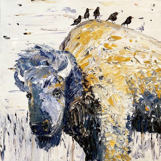 "ALONG FOR THE RIDE" - 36”X36”