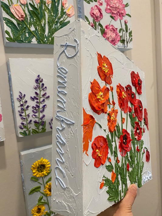 “WILDFLOWER SPIRIT” - Smalls "12x12"