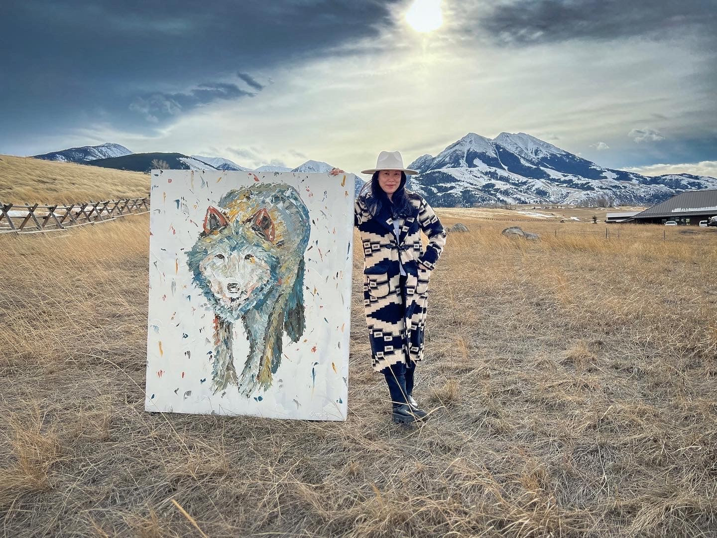 "I AM WARRIOR" - 48"x60"