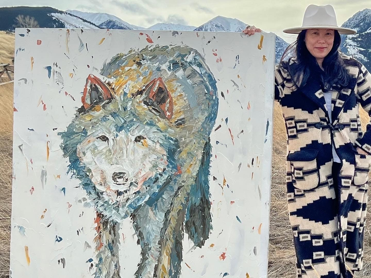 "I AM WARRIOR" - 48"x60"