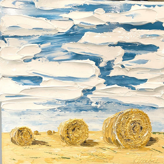 "POWER OF THREE" - 24"x24"