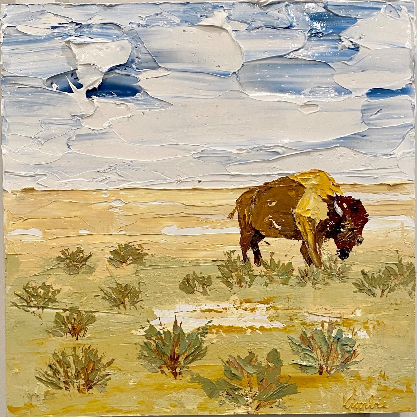 "WALKING TALL" - 24"x24"