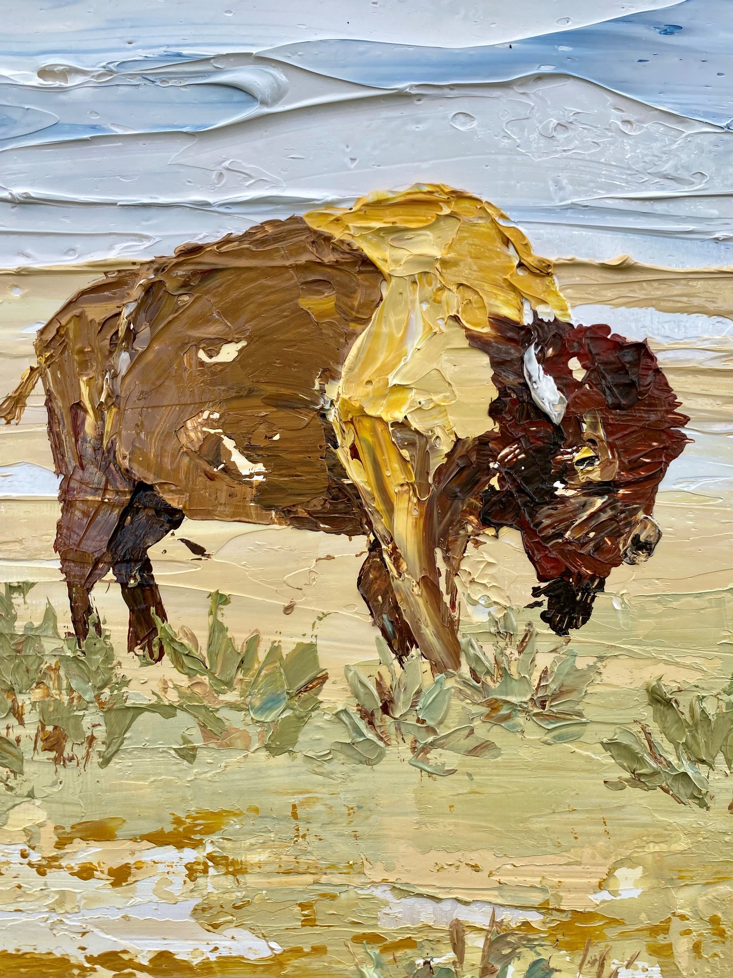 "WALKING TALL" - 24"x24"